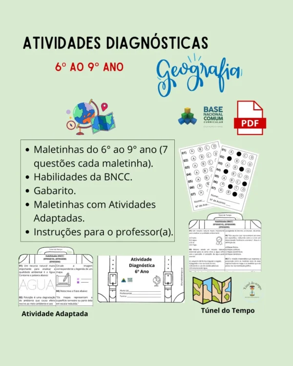 Atividades Diagnósticas Geografia