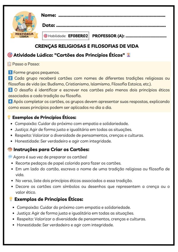 Combo Apostilas de Ensino Religioso 6º ao 9º Ano - Image 9