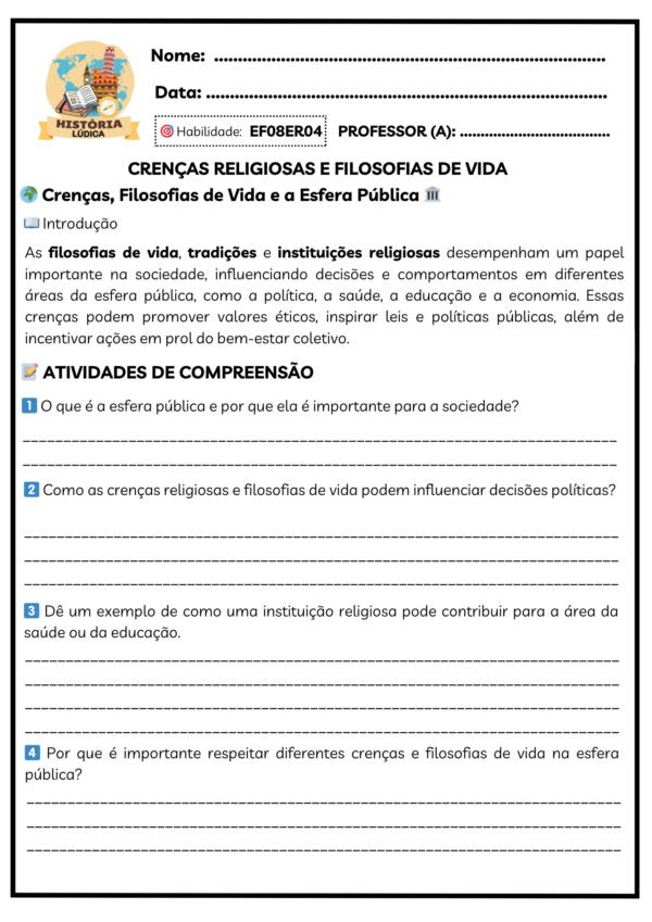 Combo Apostilas de Ensino Religioso 6º ao 9º Ano - Image 11