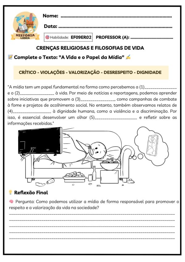 Combo Apostilas de Ensino Religioso 6º ao 9º Ano - Image 16