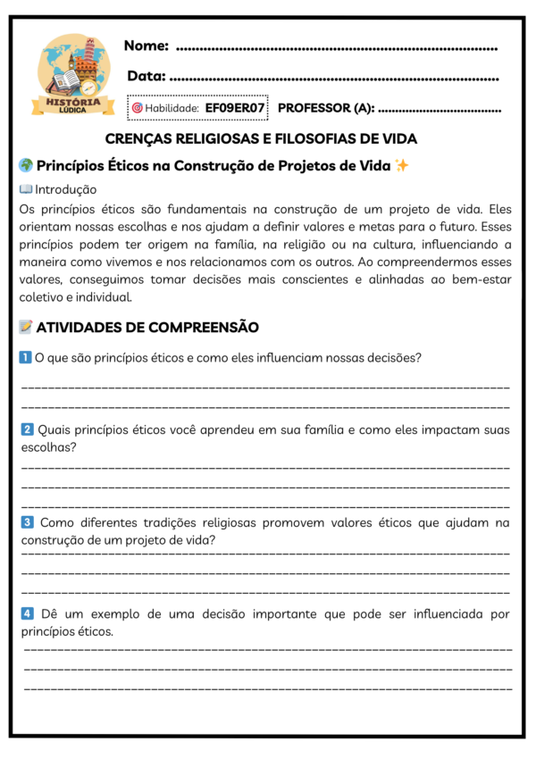 Combo Apostilas de Ensino Religioso 6º ao 9º Ano - Image 15