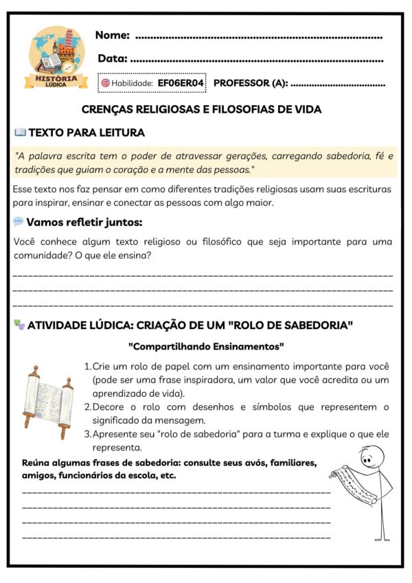 Combo Apostilas de Ensino Religioso 6º ao 9º Ano - Image 4