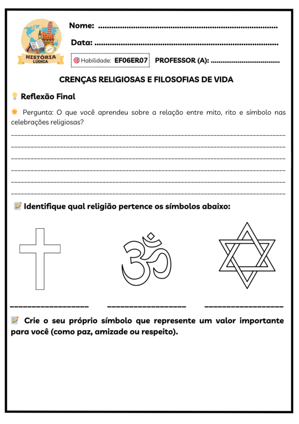 Combo Apostilas de Ensino Religioso 6º ao 9º Ano - Image 3